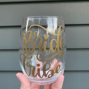 Bride Tribe Stemless Wine glass